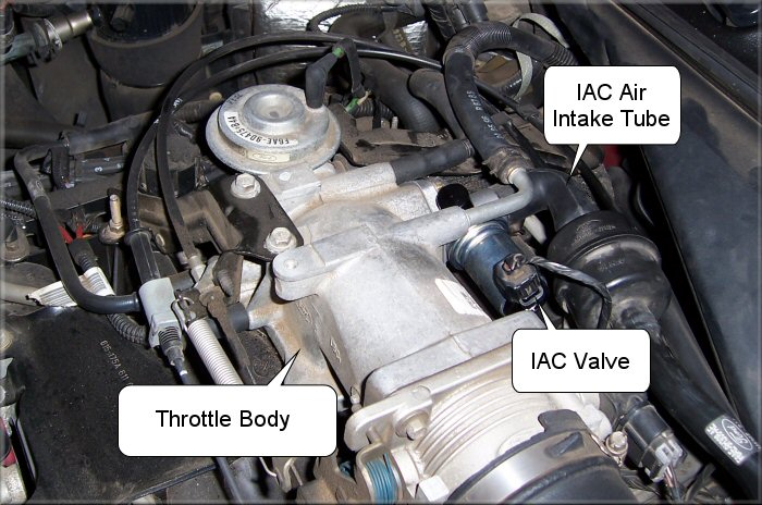 2000 Ford explorer idle air control valve problems