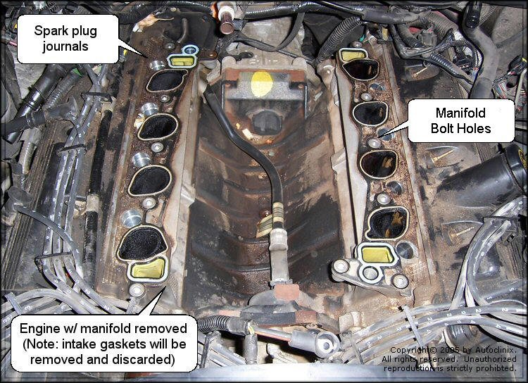 Ford f150 intake manifold gasket replacement